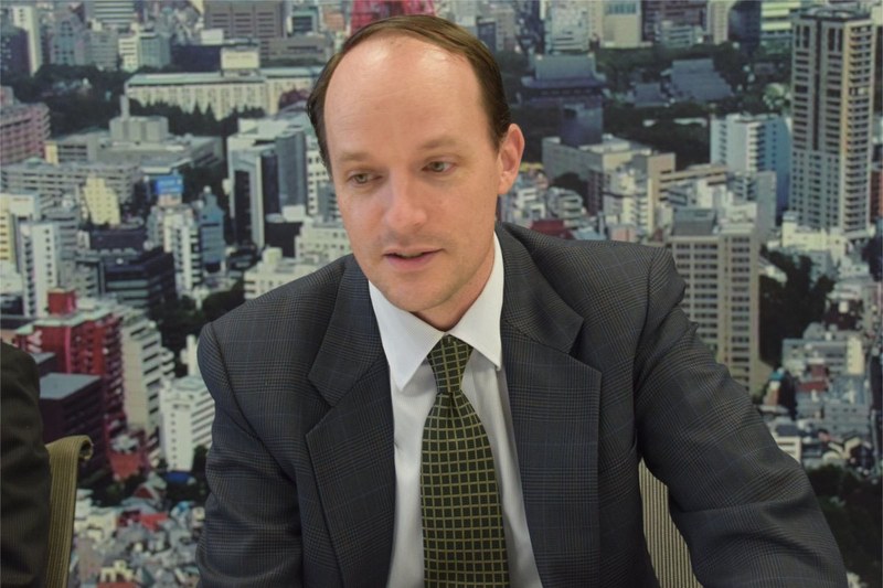 静岡県の小学校教員の経験をもつスチュアート・ミラー氏