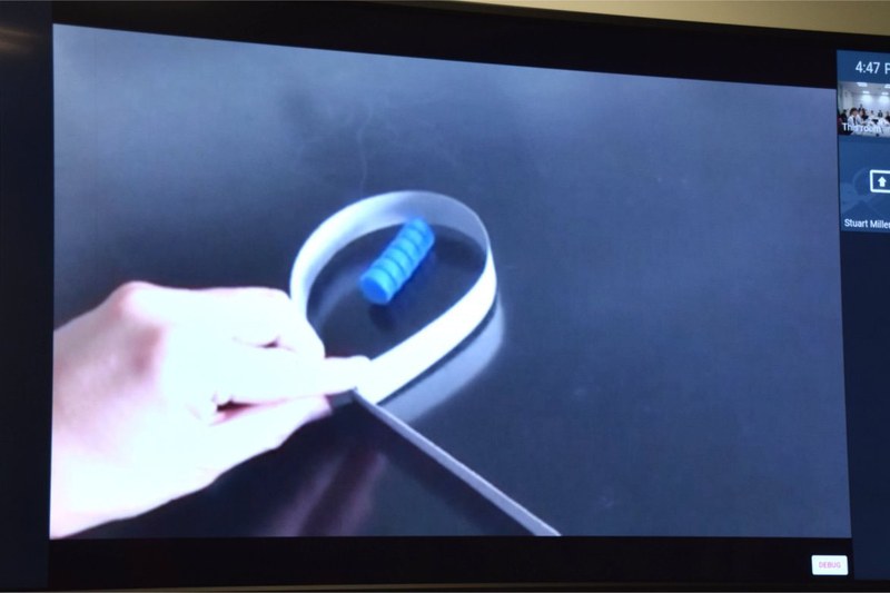 同校の化学の教員が作った「理想気体と実在気体」の動画を、Google Classroomで配信を行った