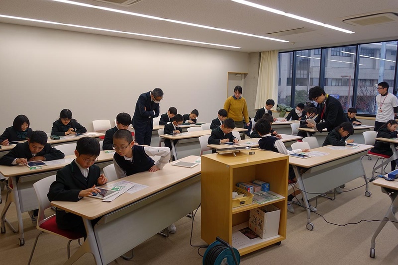 Springin'を使った授業の様子