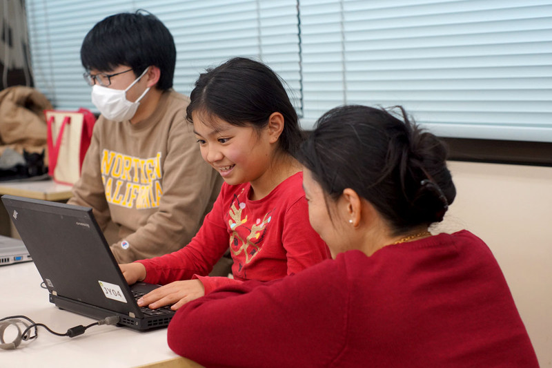 TENTO自由が丘校での授業の様子