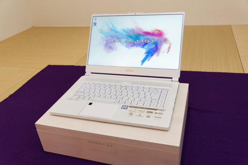 15.6インチのクリエイター・ゲーミング向け、「MSI P65 Creator 8RF-777JP」
