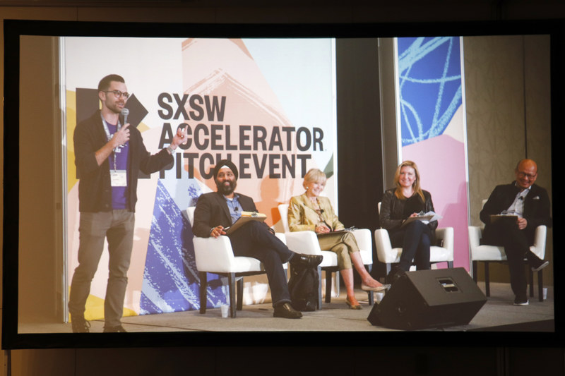 「SXSW PITCH」ではインタラクティブ分野のスタートアップがビジネスアイデアを競い合う