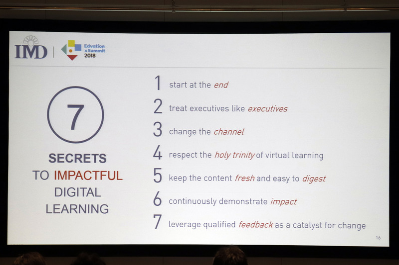 IMDによる「インパクトのあるデジタル学習を作るための7つの秘密」を紹介