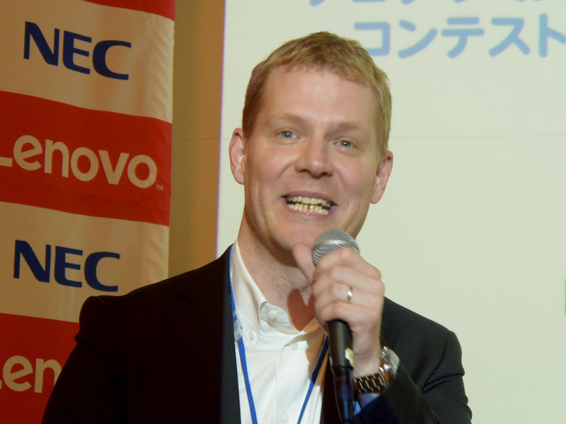 NECパーソナルコンピュータ株式会社 代表取締役執行役員社長 兼 レノボ・ジャパン株式会社 代表取締役社長 デビッド・ベネット氏