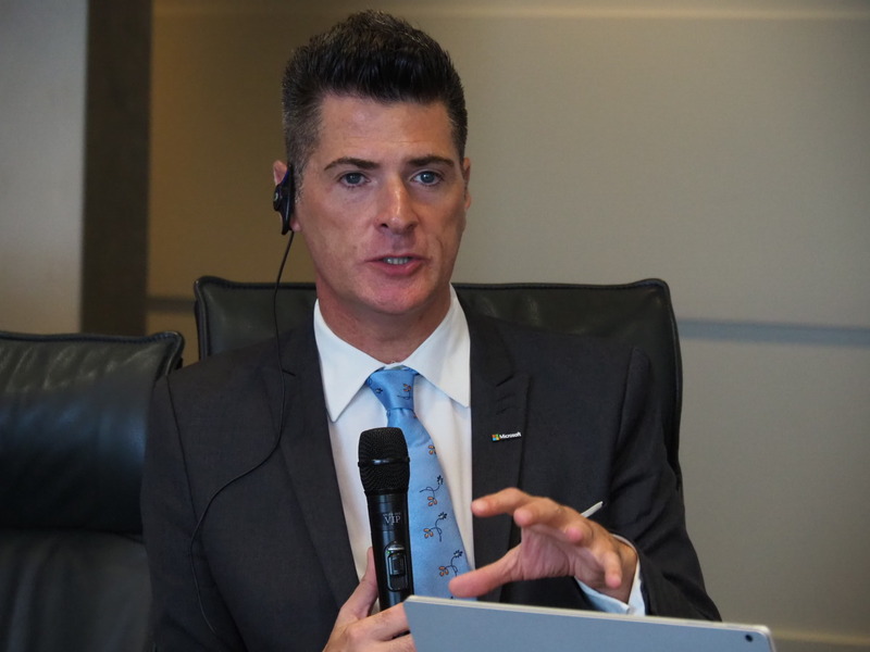 米マイクロソフトコーポレーション ワールドワイドエデュケーション担当 バイスプレジデント アンソニー・サルシト（Anthony Salcito）氏