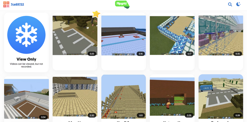山口教諭が、現在取り組んでいる「Flipgrid」を活用した動画による自己表現