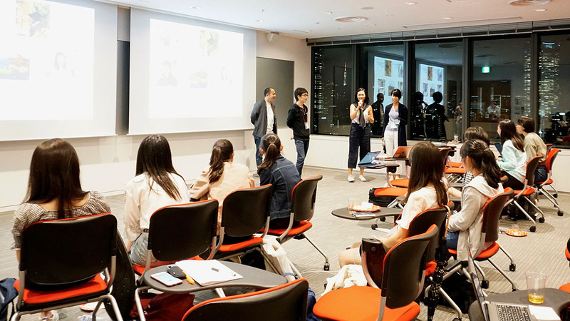 コードクリサリスでCTOを務めるFan氏ですら、ソフトウェアエンジニアは男子がなるものだと思っていたと、女子高生たちに自身のエピソードを披露した