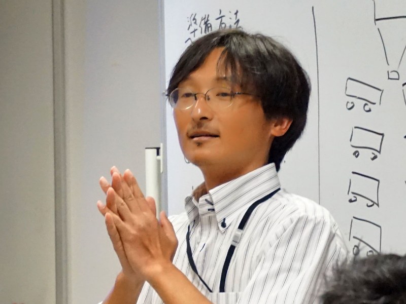 ワークショップの講師を務めた徳島大学 情報センター 助教、CoderDojo Tokushima 代表の谷岡広樹氏