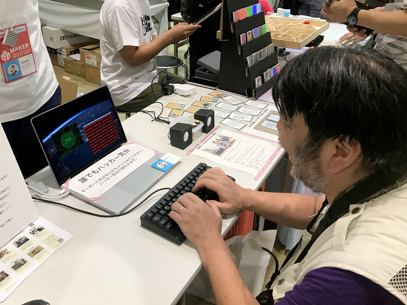 筆者がモデルだとハッカーにぜんぜん見えないが、気分だけはハッカー