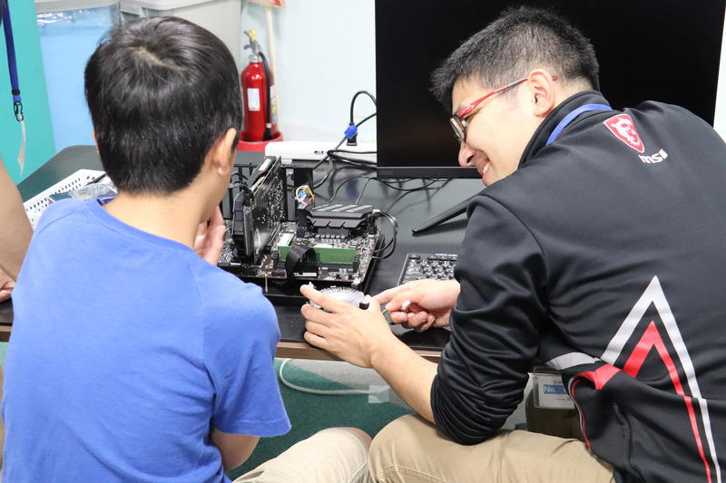 子どもたちからの質問にも分かりやすい解説がされていた