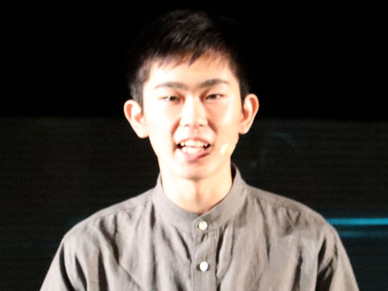 茨城県立竹園高等学校 伊豫冬馬さん（高2）は、幽体離脱が面白いと思ってこのゲームを作ったそうだ