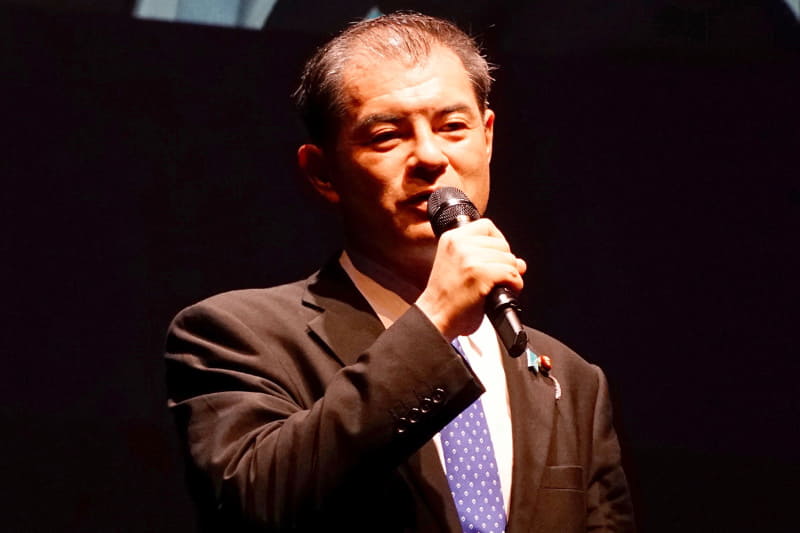 来賓の前文部科学大臣／衆議院議員 柴山昌彦氏は、「『こんなに素晴らしいことができる』と見つけた子どもたちには、どんどん走っていってもらいたい」とエールを送った