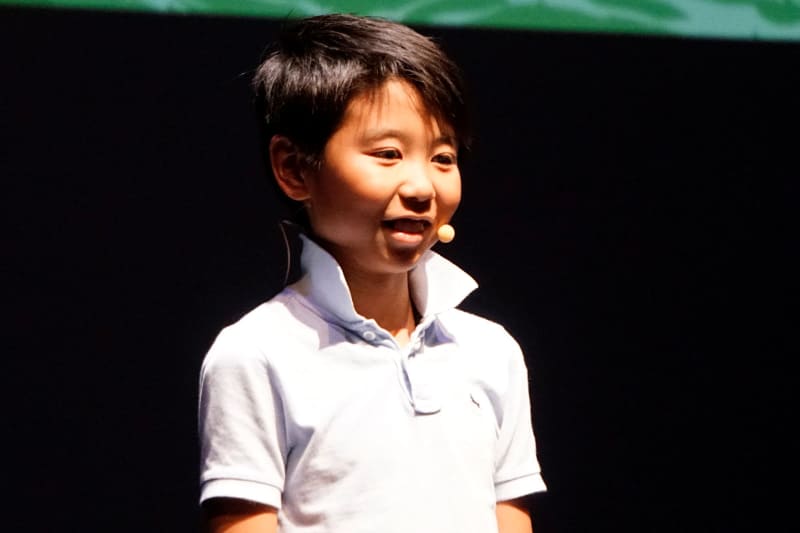 安藤優那さん（小5）