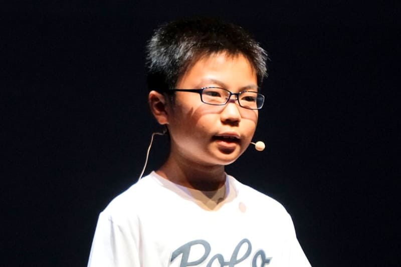 池田應治郎さん（小5）