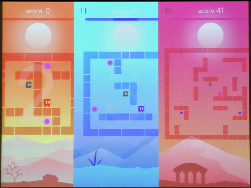 完成版ではデザインやストーリー性を加え、プレイヤーが共感できることを重視したという