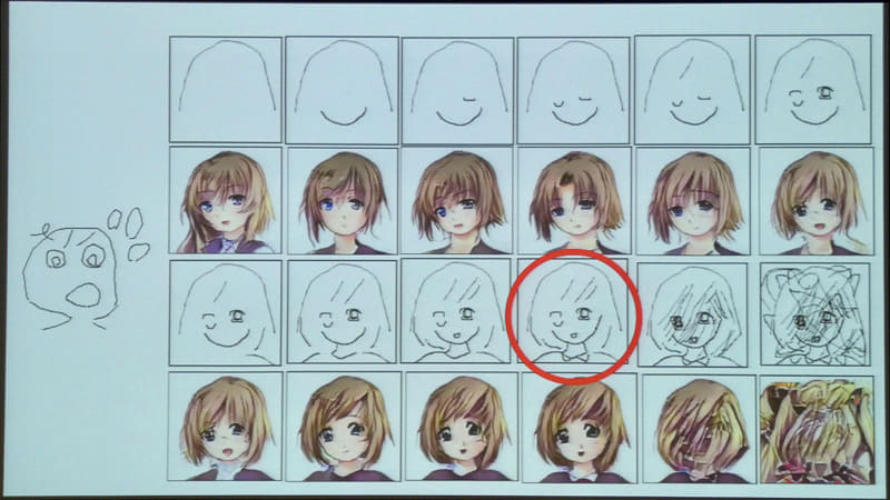 生成された画像に修正を加えることで、自分の思い描く絵に近づけていく