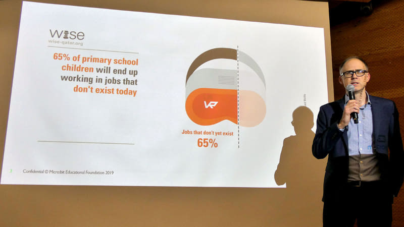 Micro:bit Educational Foundation CEO Gareth Stockdale氏