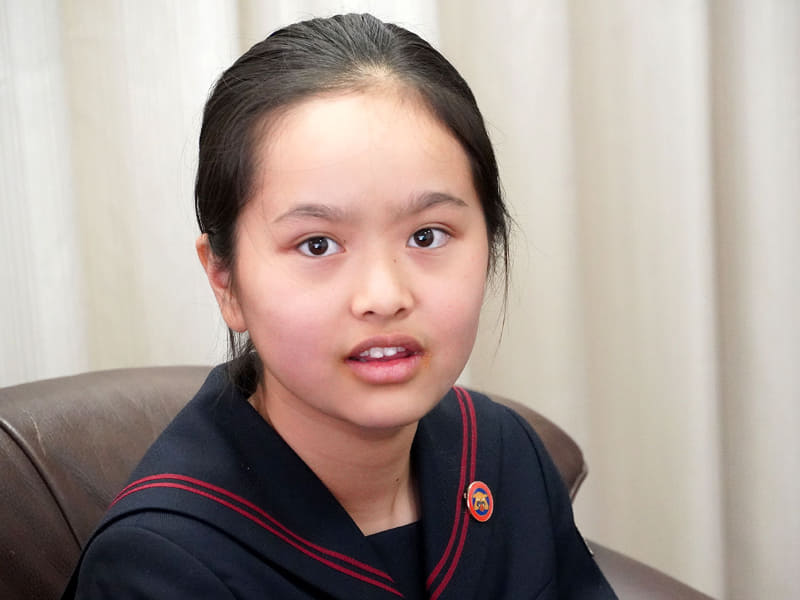 チームリーダーを務めた大月優佳さん