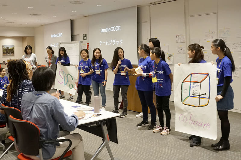 さまざまなプレゼンの様子