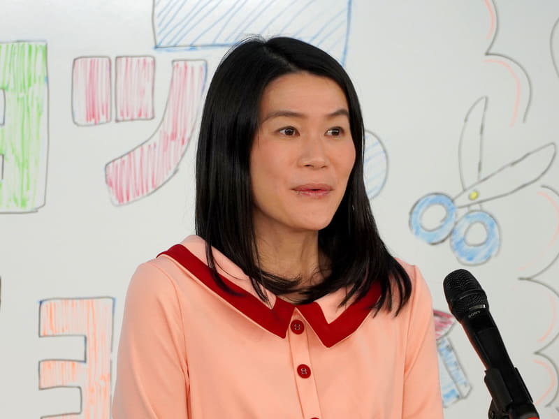CANVAS代表 石戸奈々子氏「一貫したテーマは『つくる』、これからを生きる子どもたちに必要とされる力。もう1つのキーワードは『つながる』、みんなで1つの空間を作り上げる」