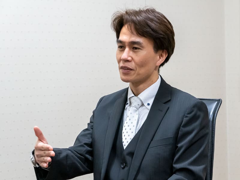 立命館小学校 主幹 入試部長 六車陽一教諭、六車教諭もMIEE認定教員で同校のICT利活用を推進する立場だ