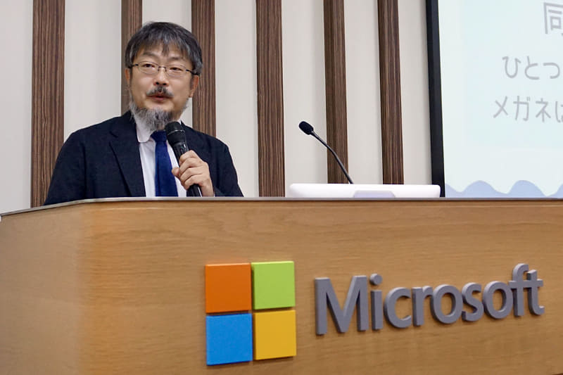 ビスケット開発者の原田康徳氏