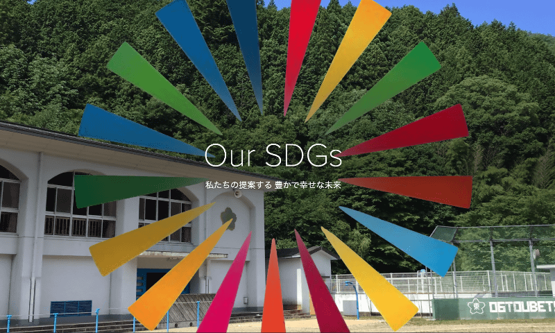 「Hello! SDGs クリエイティブアイデアコンテスト」で優秀賞を受賞した<a href="https://spark.adobe.com/page/LZikD9dEwBsTu/" class="n" target="_blank">亀岡市立東別院小学校の児童が「Adobe Spark」を利用して作った作品</a>