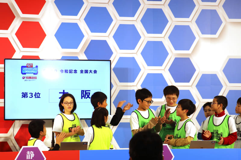 3位の大阪代表は、終始安定した強さを見せた