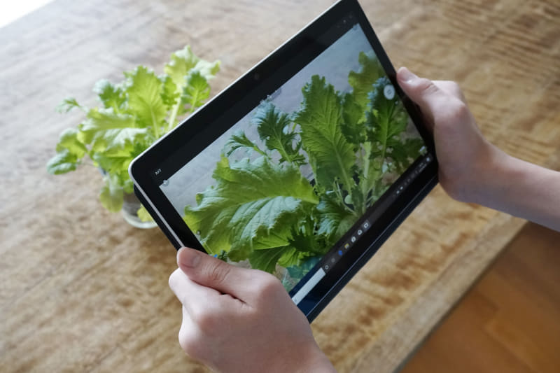 持ち運んでさっと撮影できる