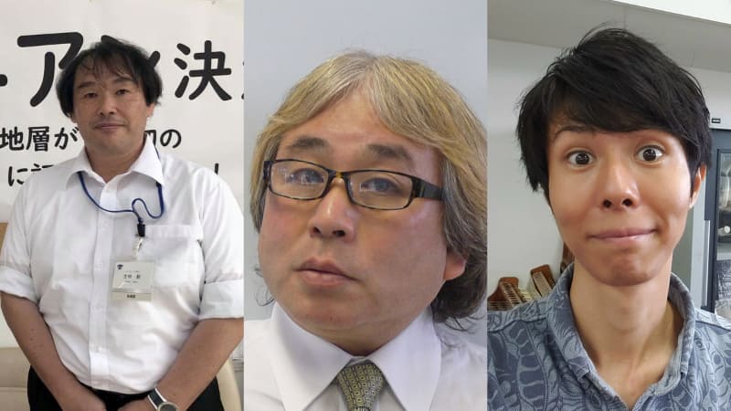 （写真左から）今回お話を伺った千葉県市原市教育委員会 指導課 指導主事 生田勲氏、兵庫県立神戸甲北高等学校 主幹教諭 教務部長 松本吉生教諭、沖縄県立本部高等学校 津嘉山翔教諭、いずれもマイクロソフト認定教育イノベーター（MIEE）だ。現在マイクロソフトでは<a href="https://aka.ms/miee2020j" class="n" target="_blank">2020-2021年度のMIEE</a>を募集している