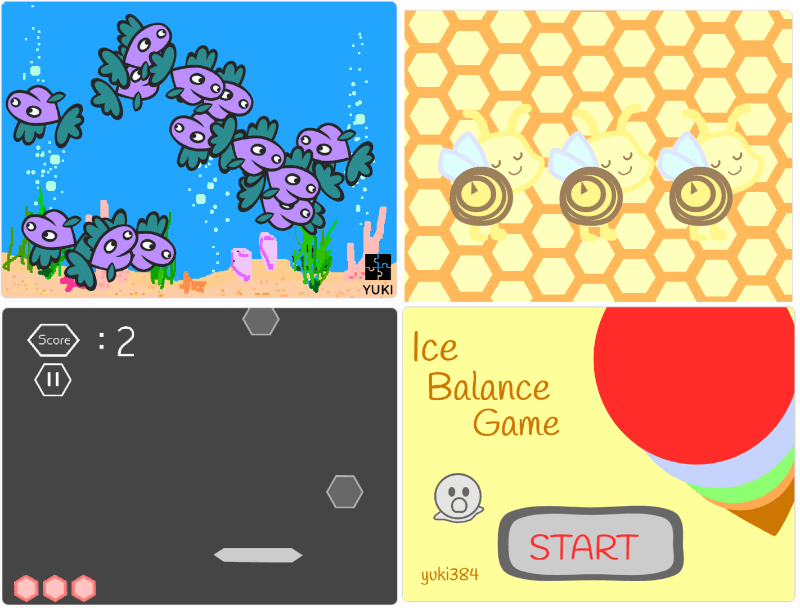 スクラッチと出会った頃に作った作品