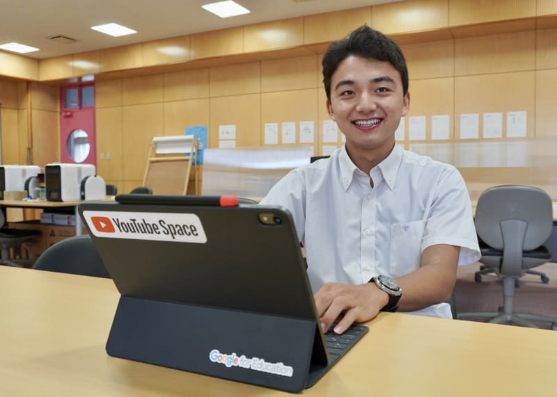 高２・中村玲王さん。デジタル教科書用にAmazon「Fire HD」の購入も検討中