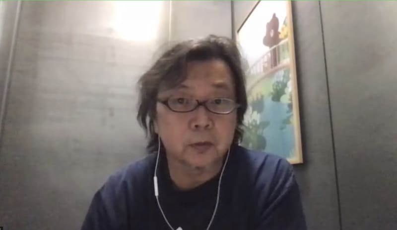 デジタルハリウッド大学教授 兼 LINEみらい財団企画室の福岡俊弘氏。「週刊アスキー」の編集長、「秋葉原プログラミング教室」を運営するUEIエデュケーションズ代表などを経て、現在はデジタルハリウッド大学教授。LINEみらい財団でプログラミング教材「LINE entry」の企画に携わる