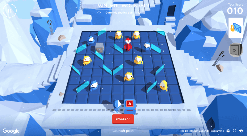 オンラインの世界に関する振る舞い方が学べる。オンラインゲームや授業で使える教材、家族向けのリソースも用意されている