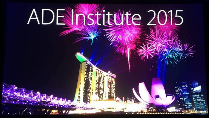 Appleは2年に1度、世界中のADEを集めて国際カンファレンス「ADE Institute」を開催。2015年はシンガポールで開催された