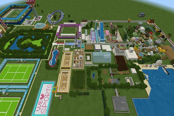 加藤学園暁秀初等学校の6年生が「Minecraftカップ全国大会2019」で優勝したワールド