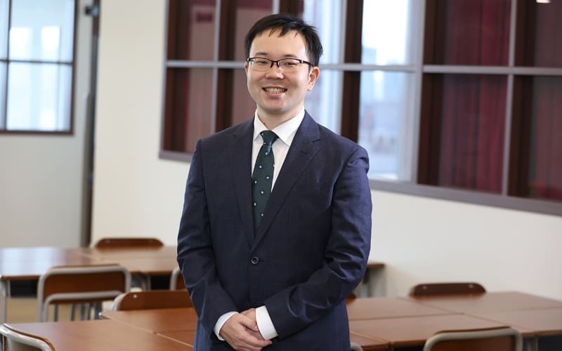 S高 校長の吉村総一郎氏。N高等学校 副校長を経て現職