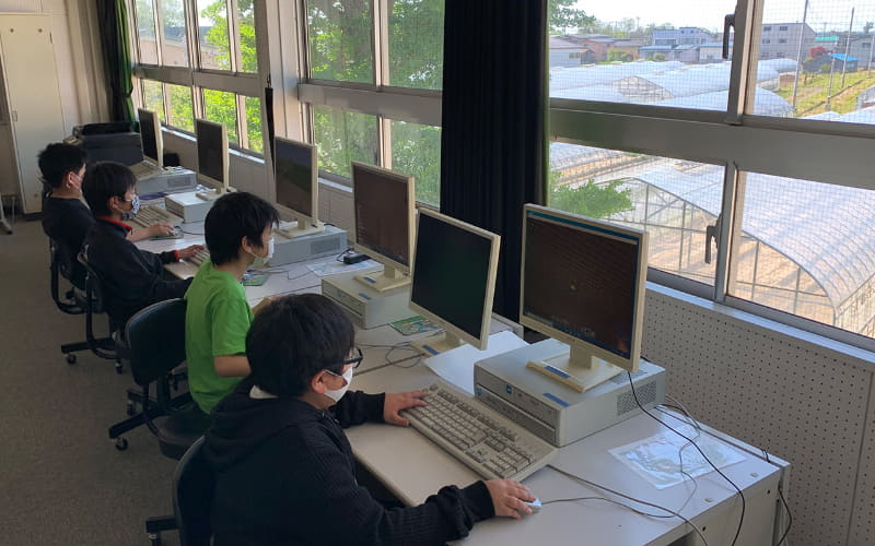 パソコン室の様子
