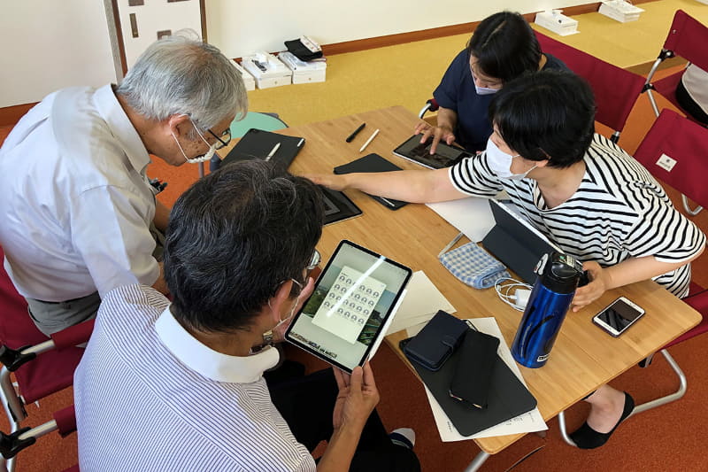 土井氏が講師を務めていた大分県での教員研修の様子