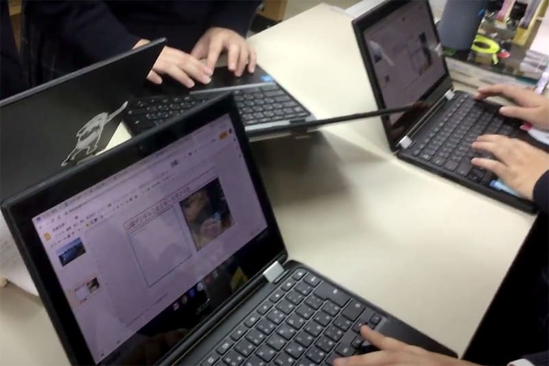 実験レポートをグループで作成