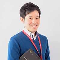 林野高校 ICT活用プロジェクトチームリーダー 瀬田幸一郎 教諭