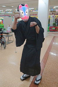 装着した様子