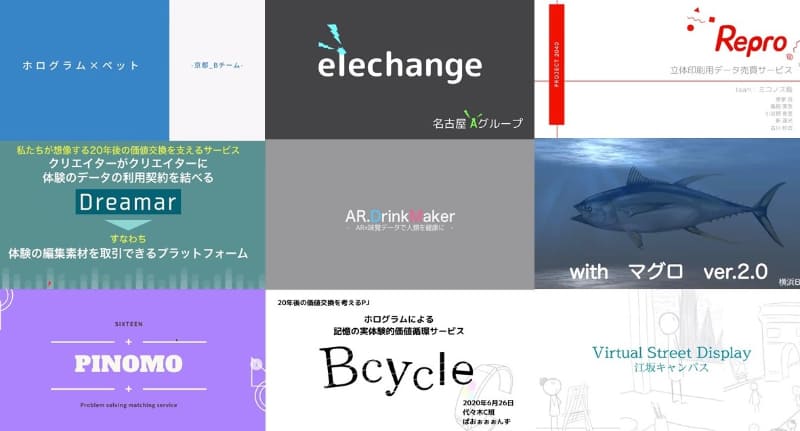 課題解決型学習にも力をいれる、N高通学コース。未来の社会を見据えたテーマに向き合う学習が行なわれている