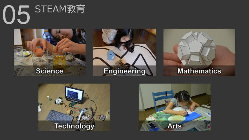 「2歳の頃から知らず知らずのうちに、STEAM教育のようなものを受けていた」