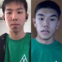 （写真左から）「critica」を開発した井上陽介さんと伊藤祐聖さん