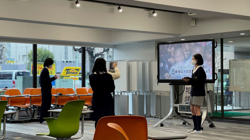 普段の授業でもiPadを活用した動画制作は多い