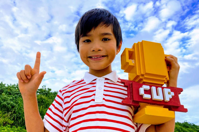 大賞を受賞した浦添 昴さん（沖縄県・小学5年生）