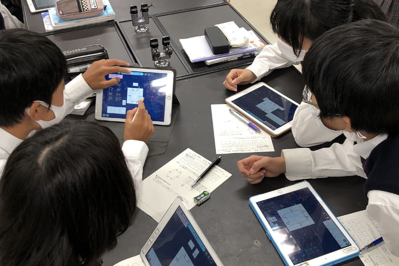 共有iPadが108台導入済みであった和歌山大学教育学部附属中学校では、その分が差し引かれた台数がGIGAスクールの予算で配布されることになった