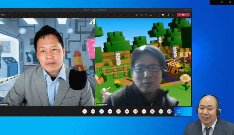 写真左から）静岡県立掛川西高校 研修課長/ICT推進委員長 吉川牧人教諭、佐賀県多久市教育委員会 ICT支援員 福島学氏、青山学院中等部講師 安藤昇氏