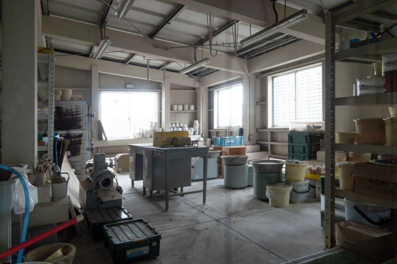 本格的な陶芸も体験できる陶芸室